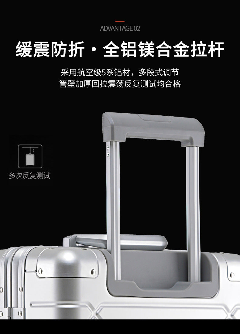Aluminum Boarding Box Suitcase