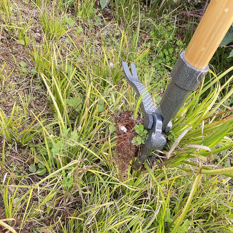Stand Up Weed Puller Tool