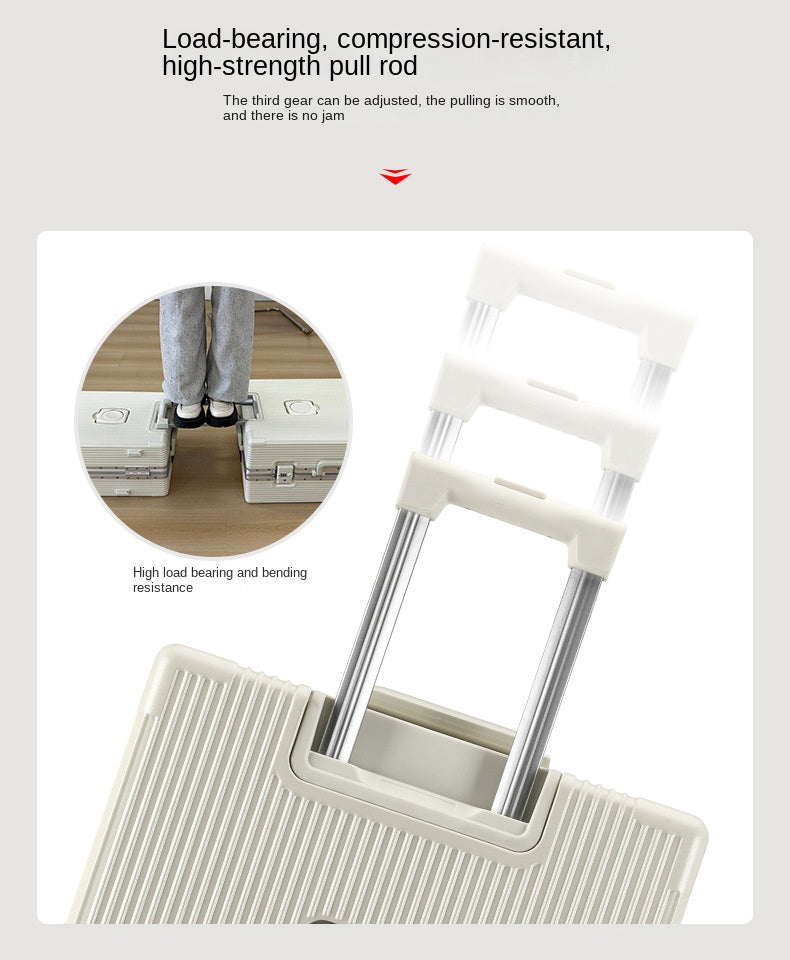 24Inch USB Charging Suitcase