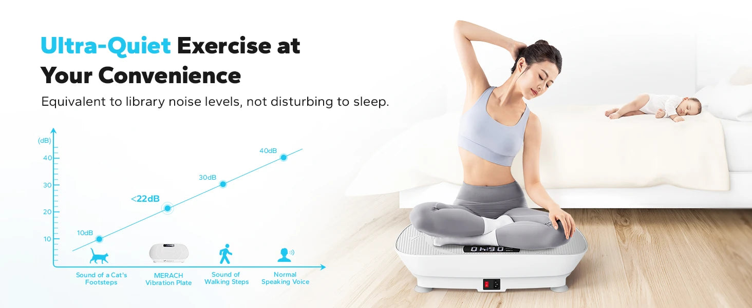 Vibration Plate Exercise Machine