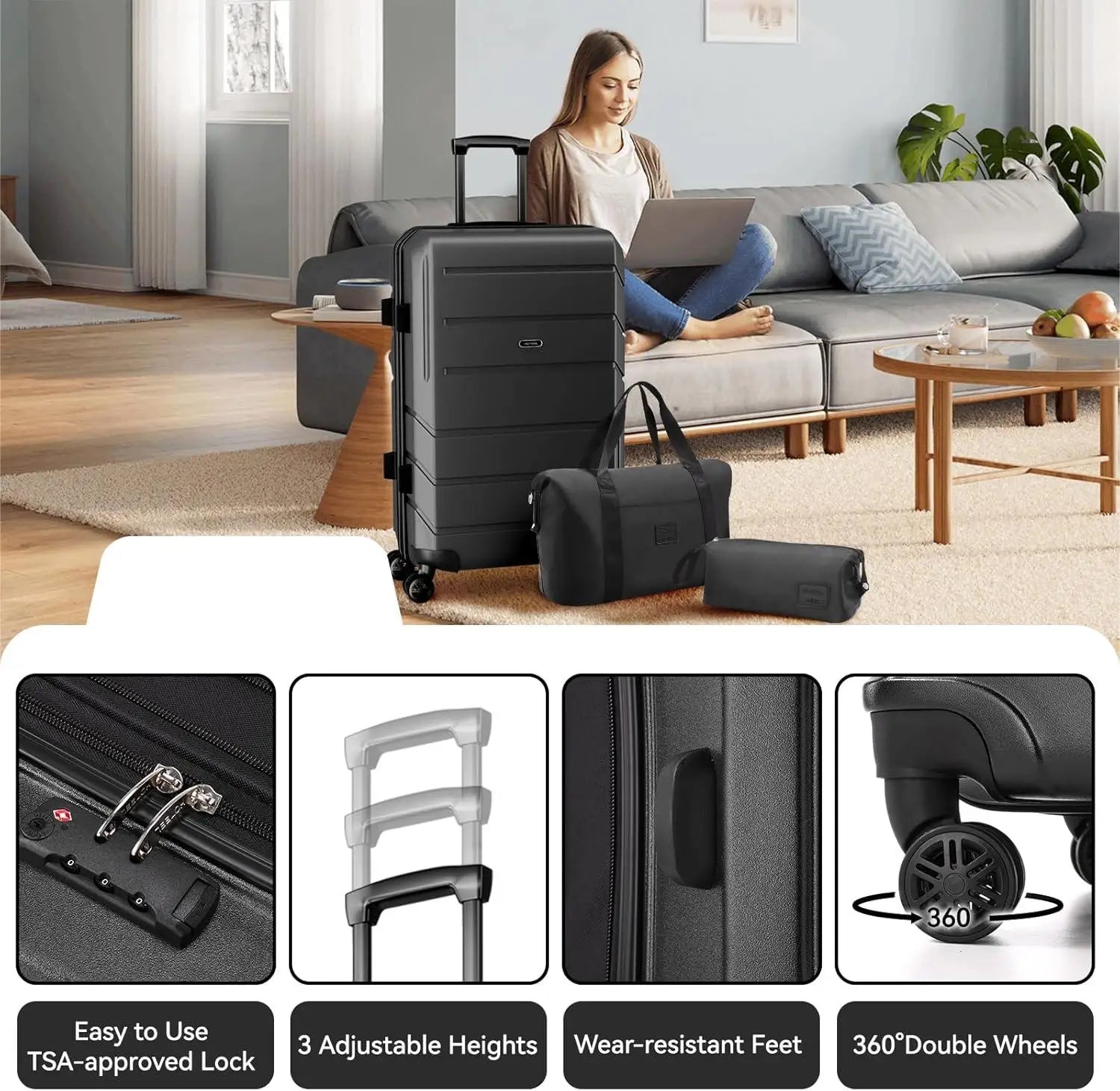 5pcs Luggage Set