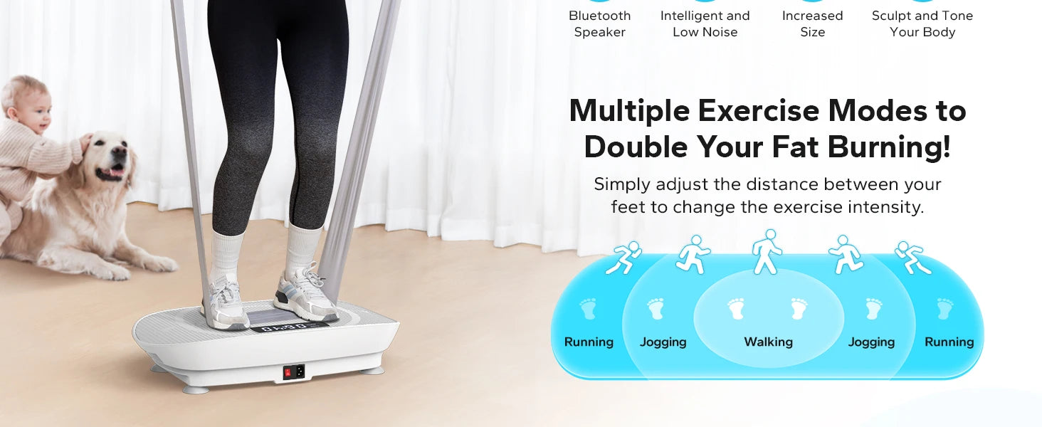 Vibration Plate Exercise Machine