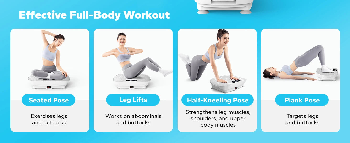 Vibration Plate Exercise Machine