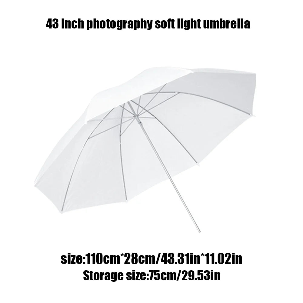 White Translucent Softbox Umbrella