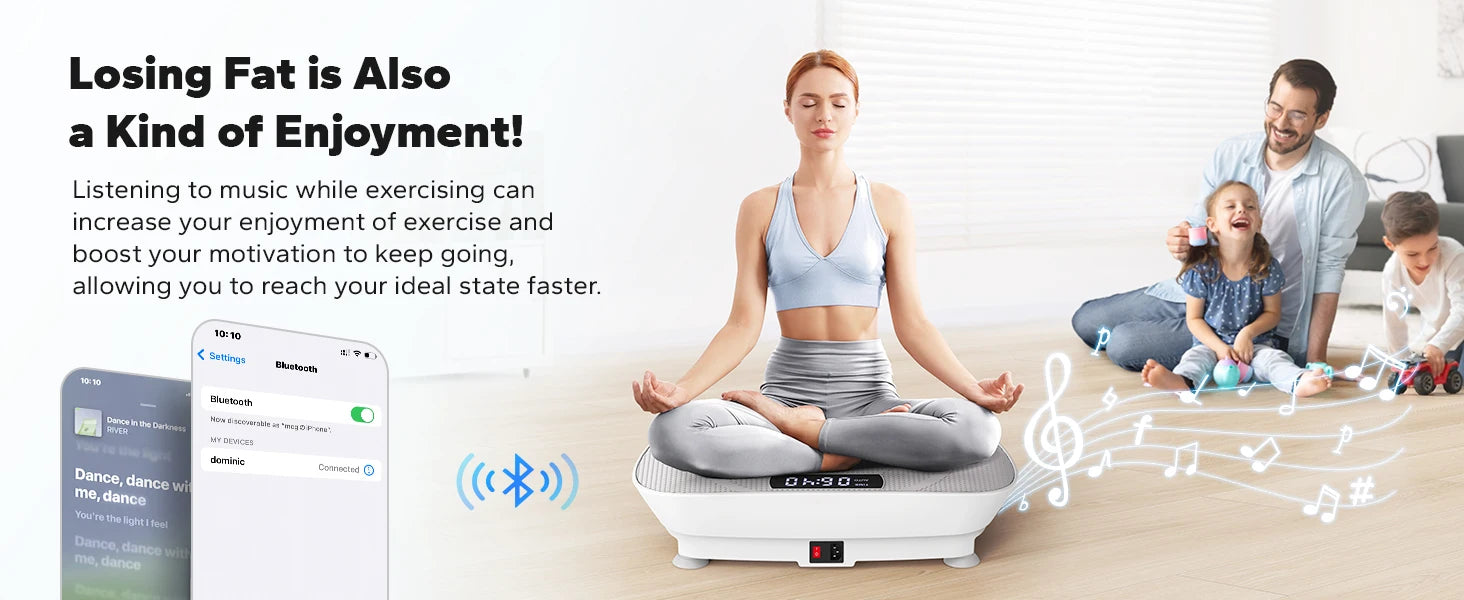 Vibration Plate Exercise Machine