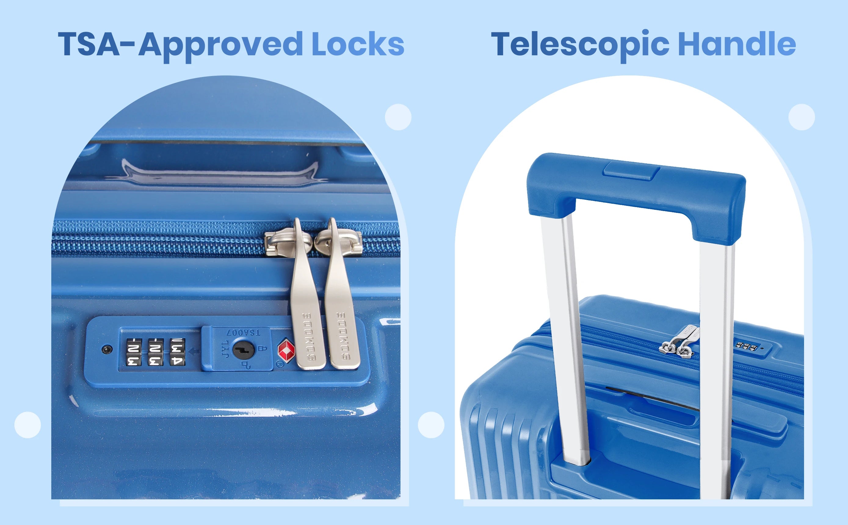 28inch Expandable Luggage Set