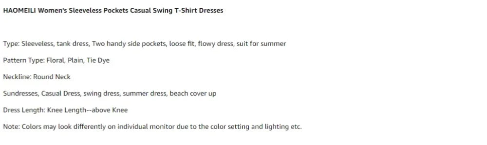 Sleeveless Floral Bohemian Style Dress