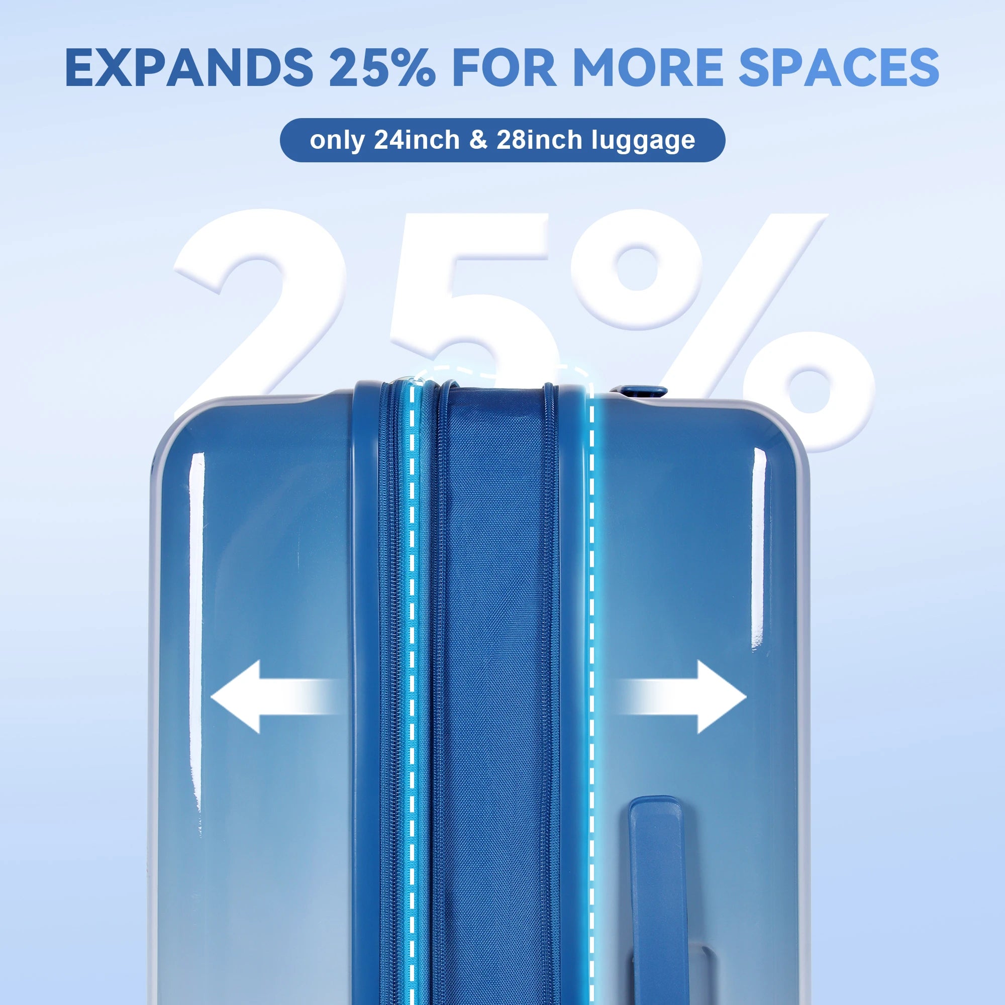 28inch Expandable Luggage Set