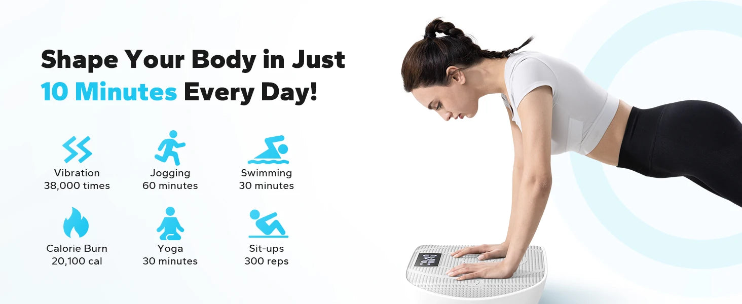Vibration Plate Exercise Machine