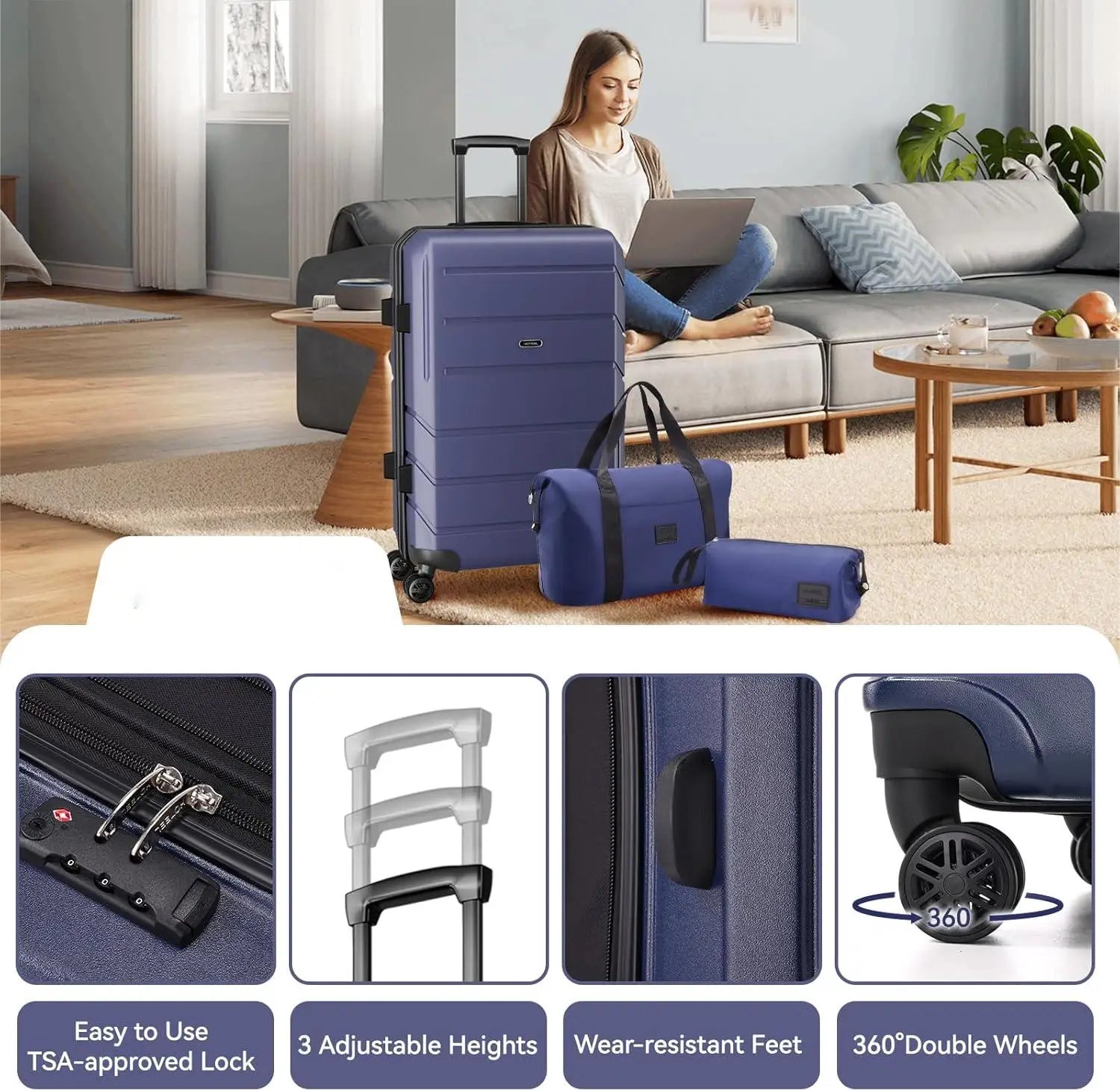 5pcs Luggage Set