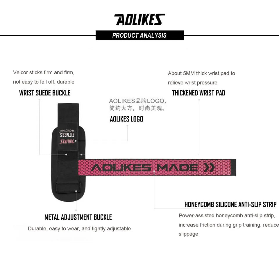 Weightlifting Wrist Straps
