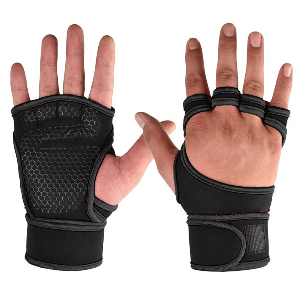 1 Pairs Weightlifting Training Gloves