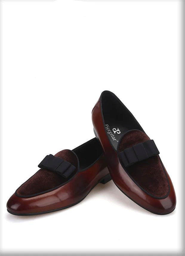 Summer Style Brown Calfskin Loafers for Wedding Moccasins Men Smoking Slippers Plus size