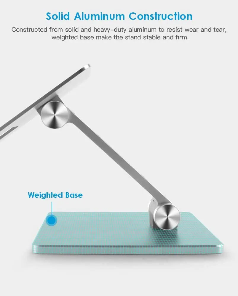 Aluminium Alloy Tablet Desk Portable Metal Holder