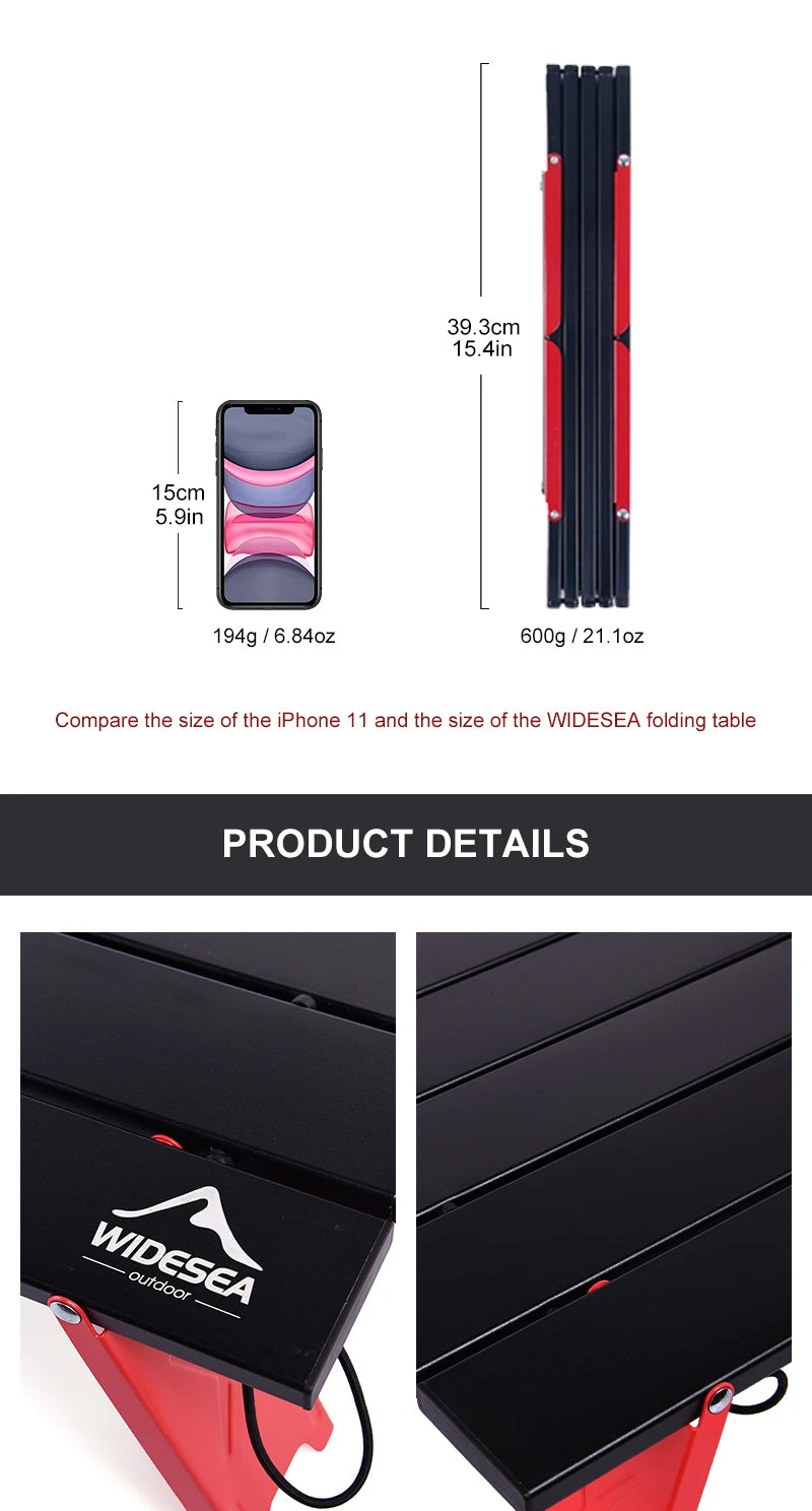 Mini Portable Foldable Outdoor Table