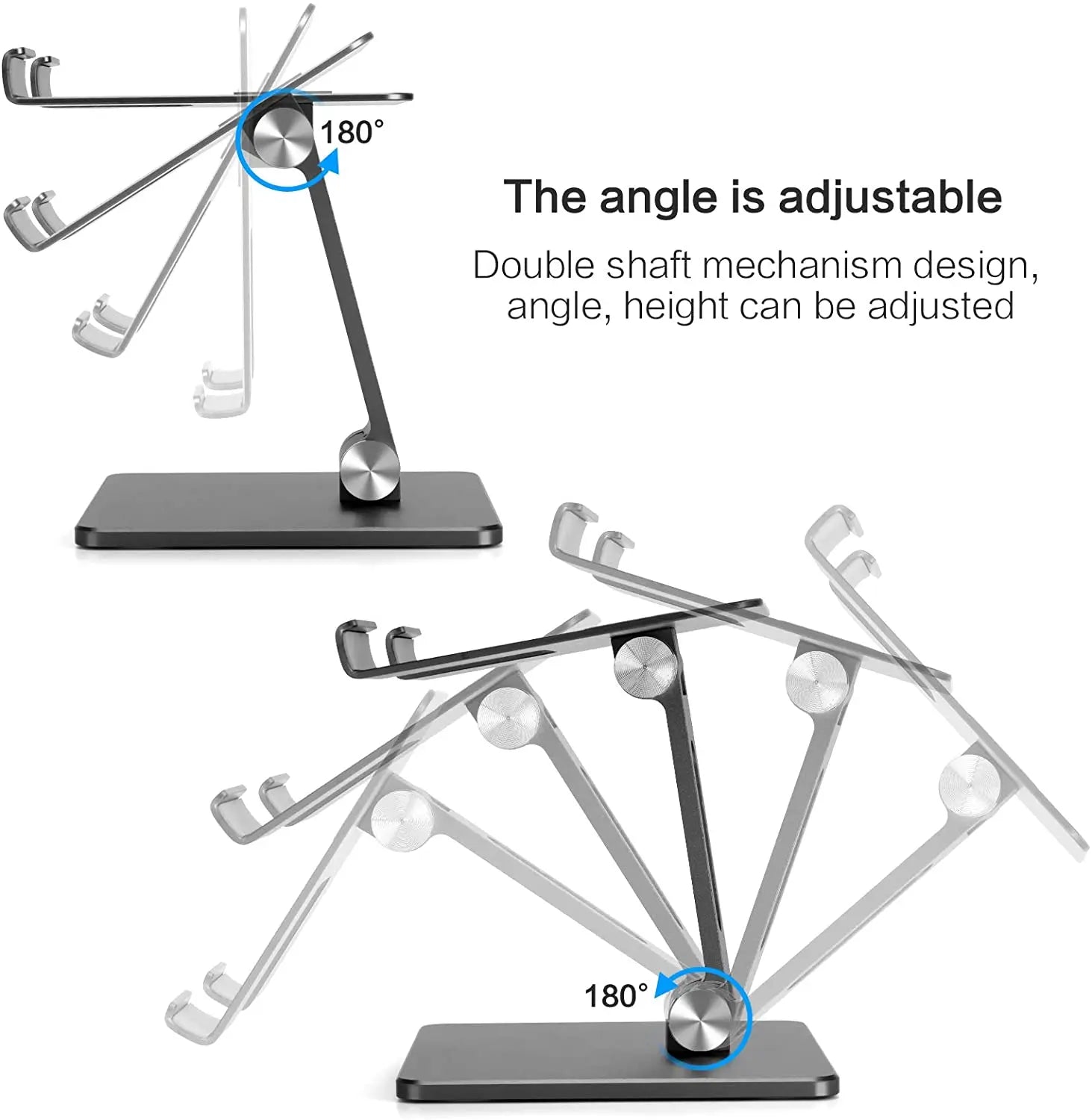 Aluminium Alloy Tablet Desk Portable Metal Holder