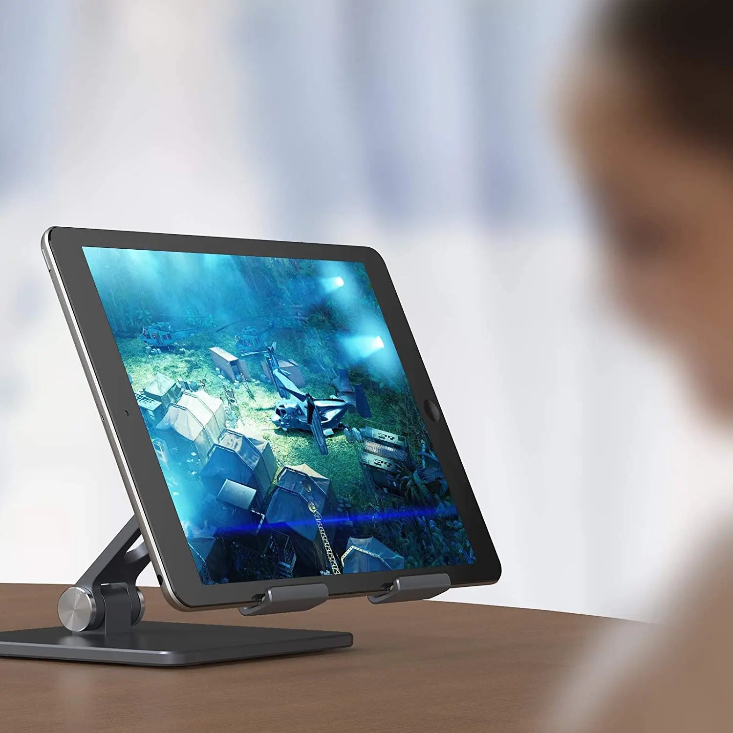 Aluminium Alloy Tablet Desk Portable Metal Holder