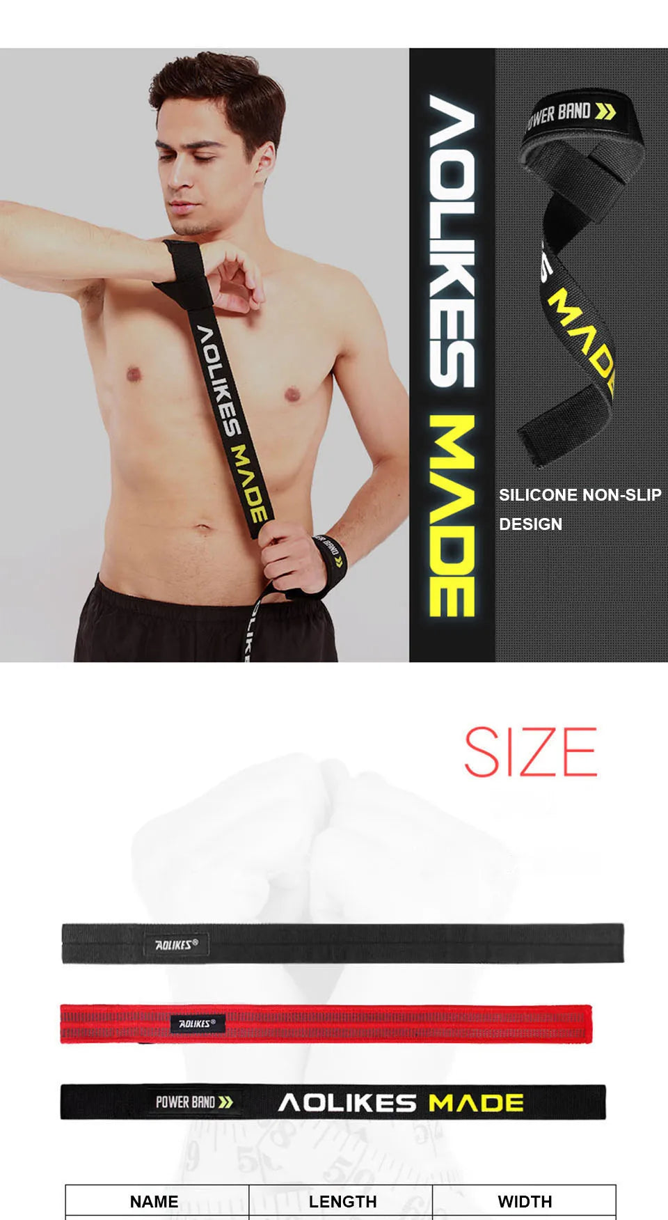 Weightlifting Wrist Straps