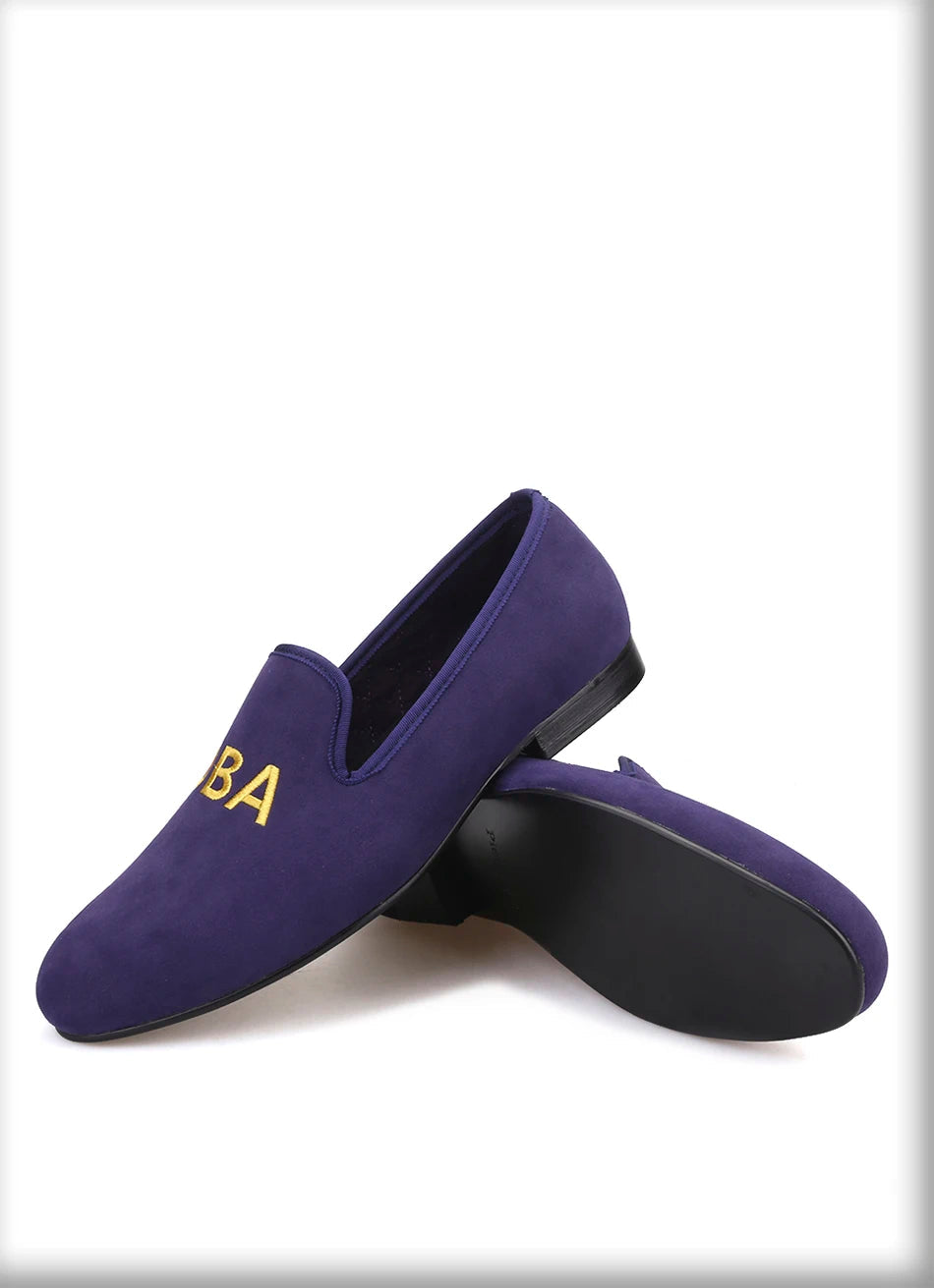 The new custom embroidery men's party loafers are the perfect dress shoes for prom and banquets.