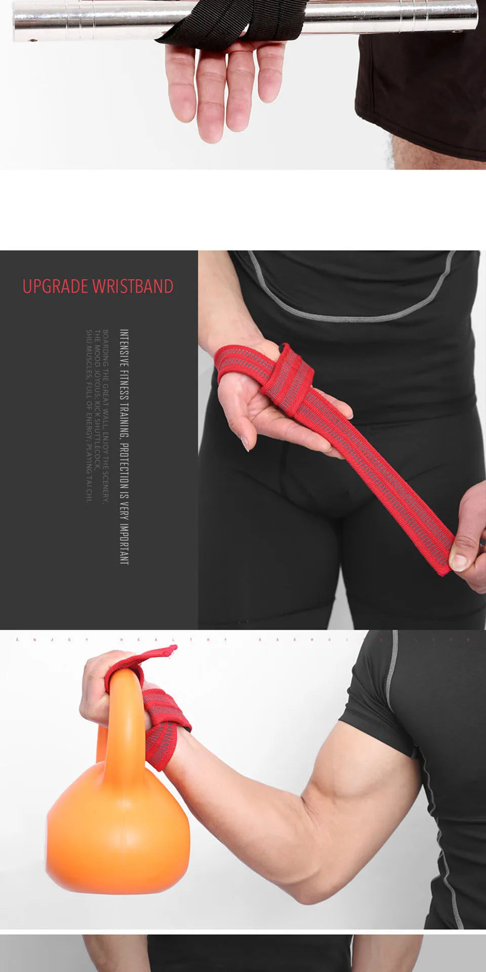 Weightlifting Wrist Straps