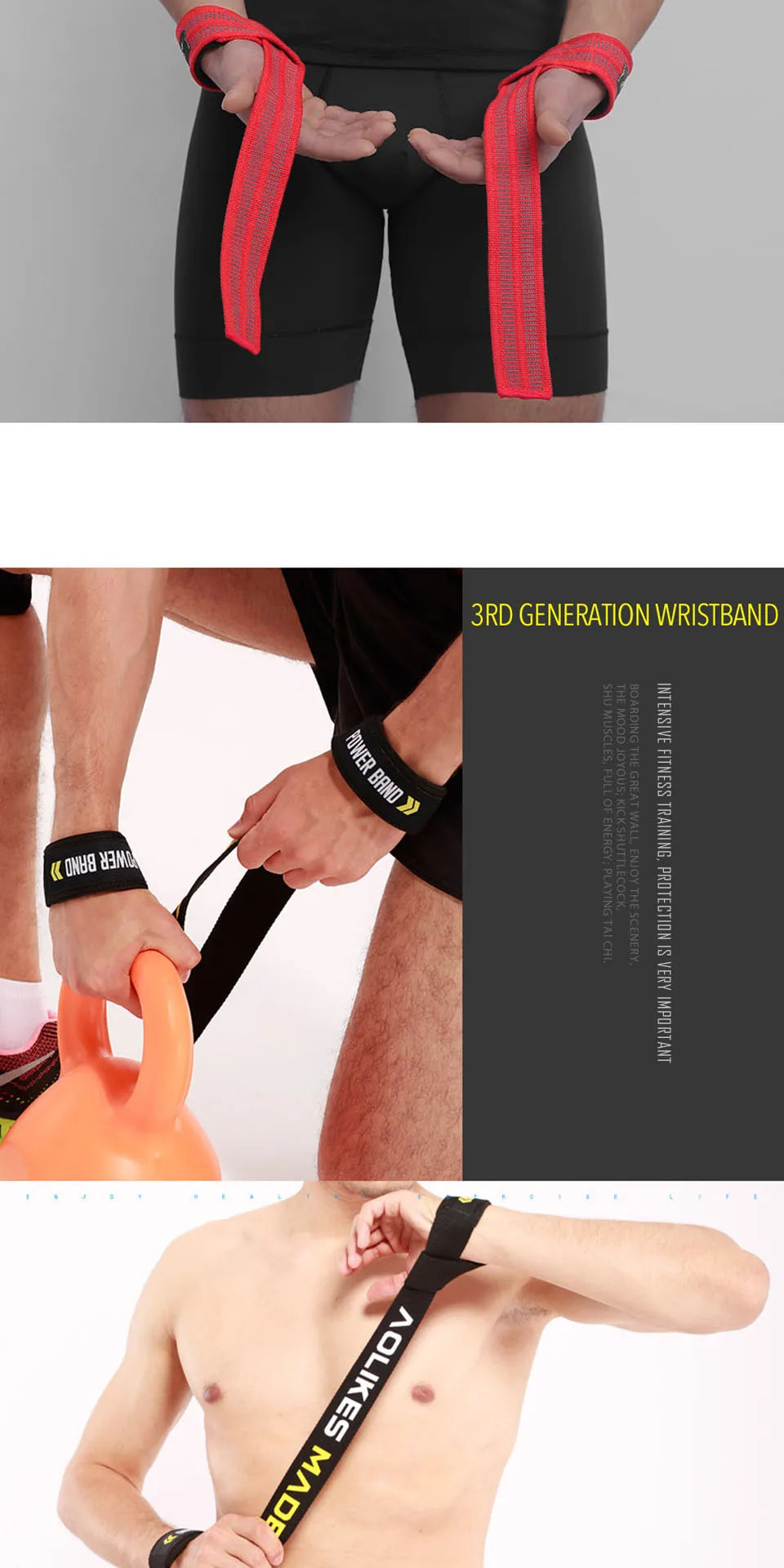 Weightlifting Wrist Straps