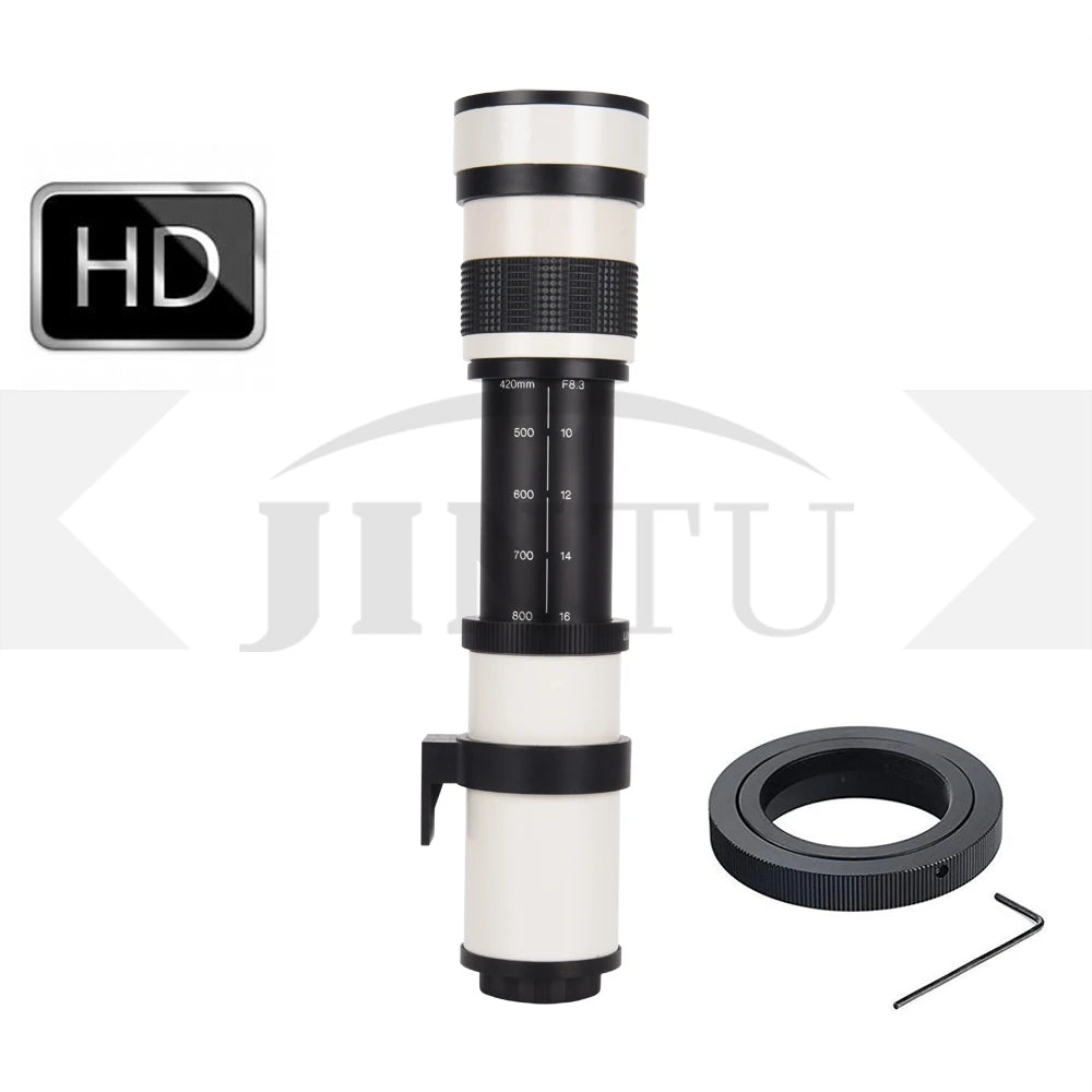 Manual Focus 420-800mm / 420-1600mm Telephoto Lens