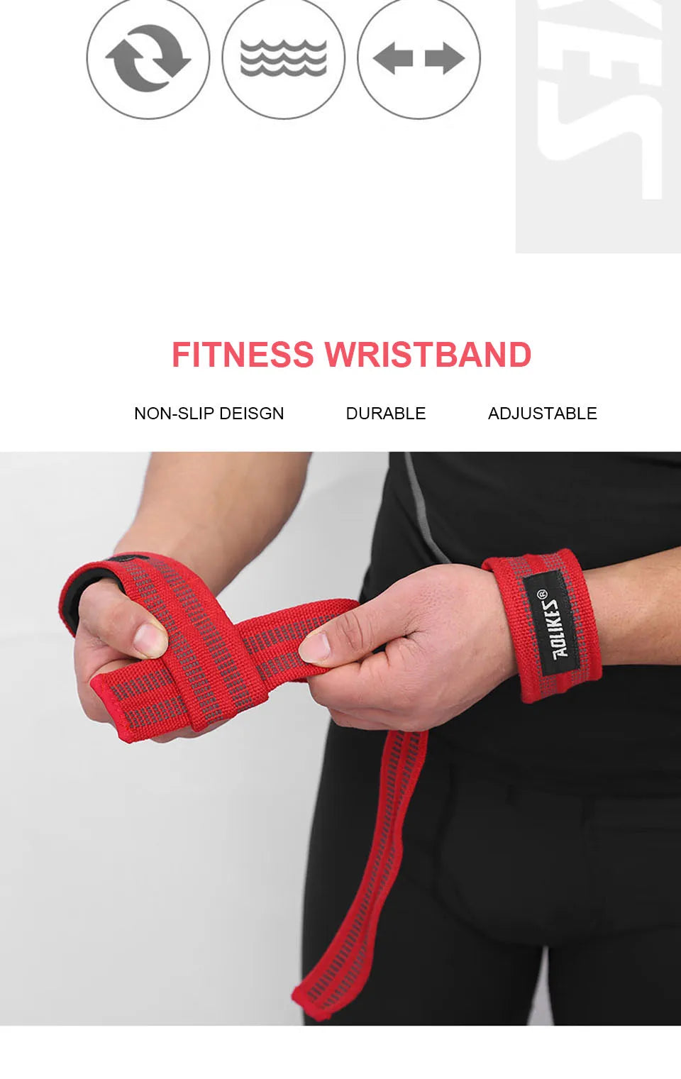 Weightlifting Wrist Straps