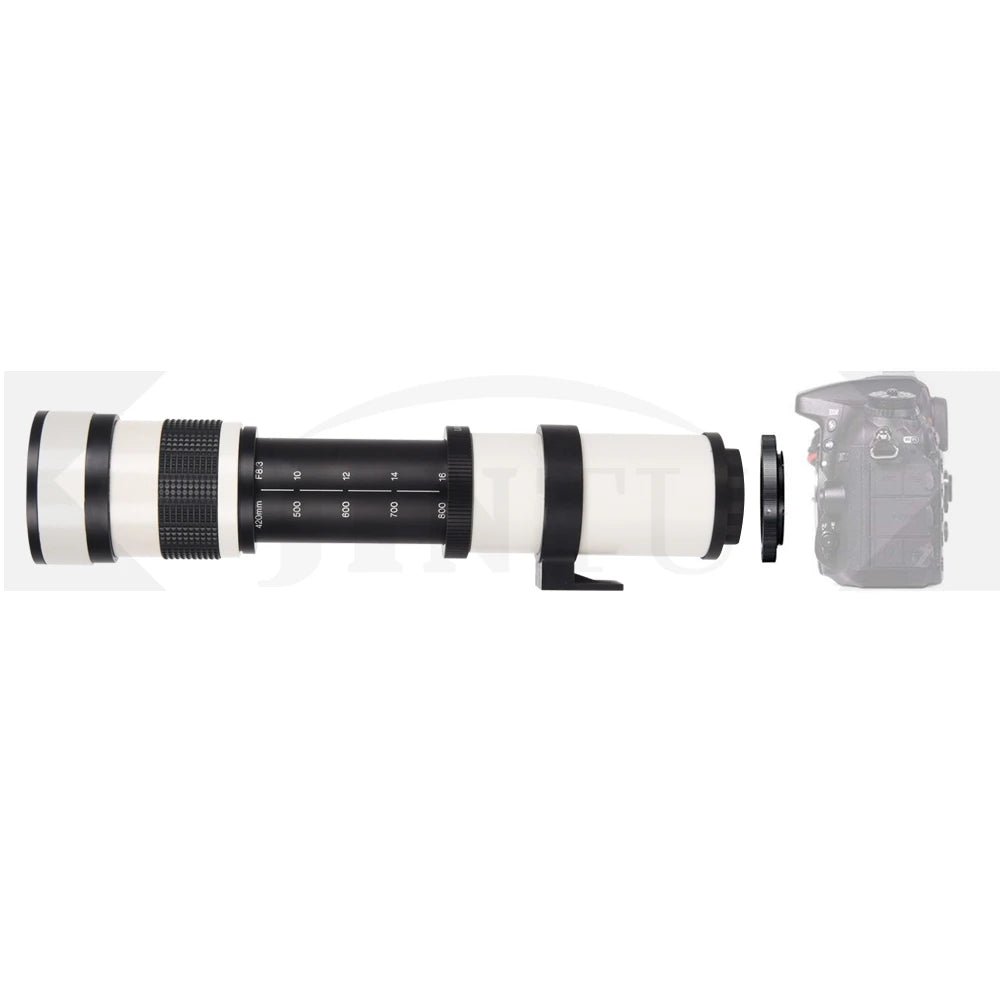 Manual Focus 420-800mm / 420-1600mm Telephoto Lens