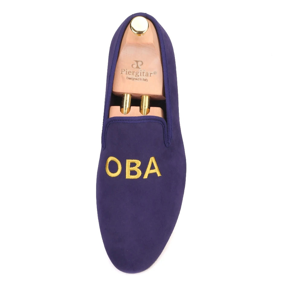 The new custom embroidery men's party loafers are the perfect dress shoes for prom and banquets.