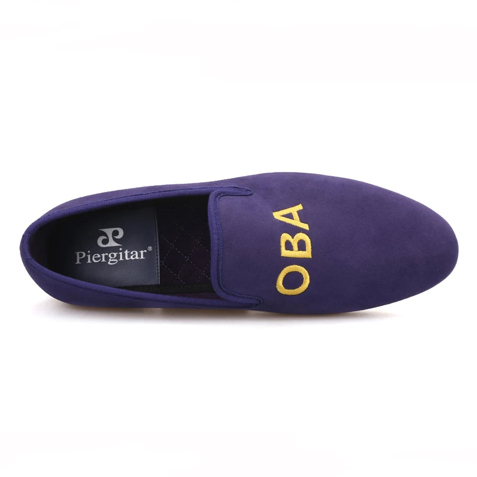 The new custom embroidery men's party loafers are the perfect dress shoes for prom and banquets.