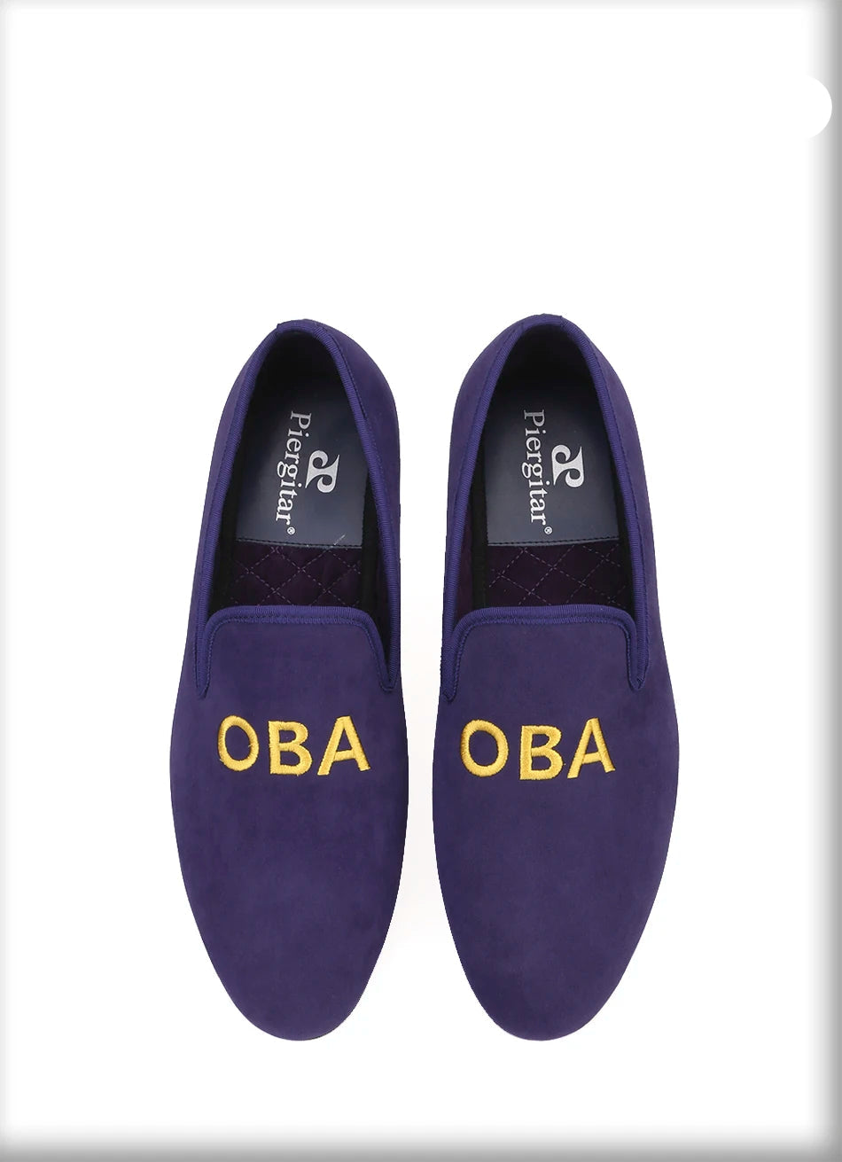 The new custom embroidery men's party loafers are the perfect dress shoes for prom and banquets.