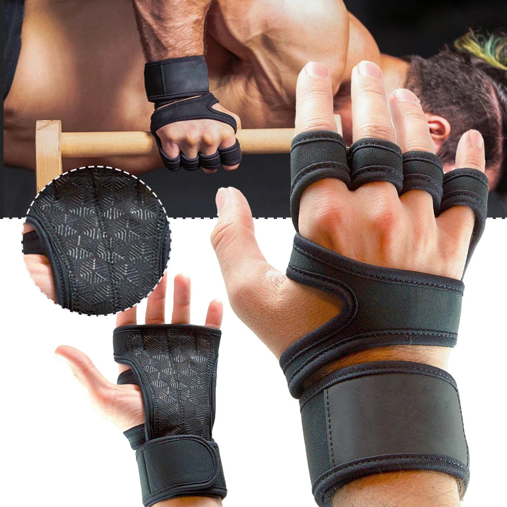 1 Pairs Weightlifting Training Gloves