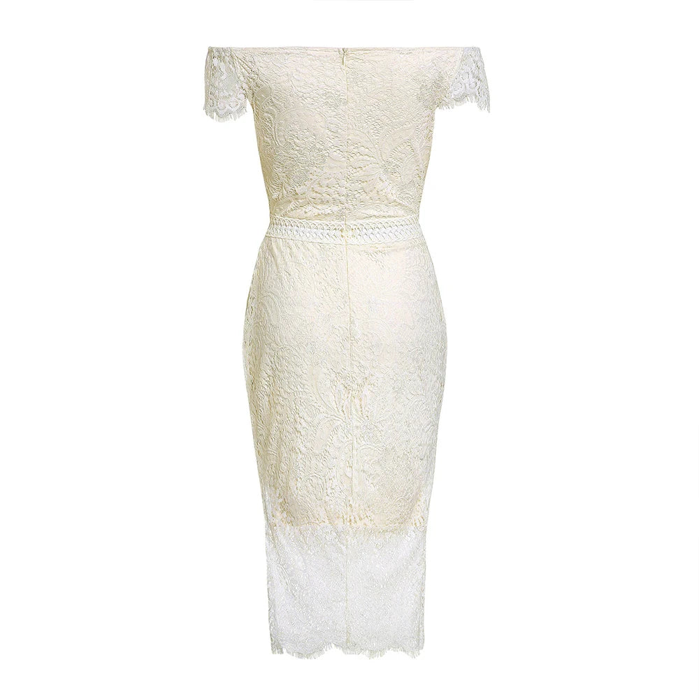 Women Lace Bodycon Dress