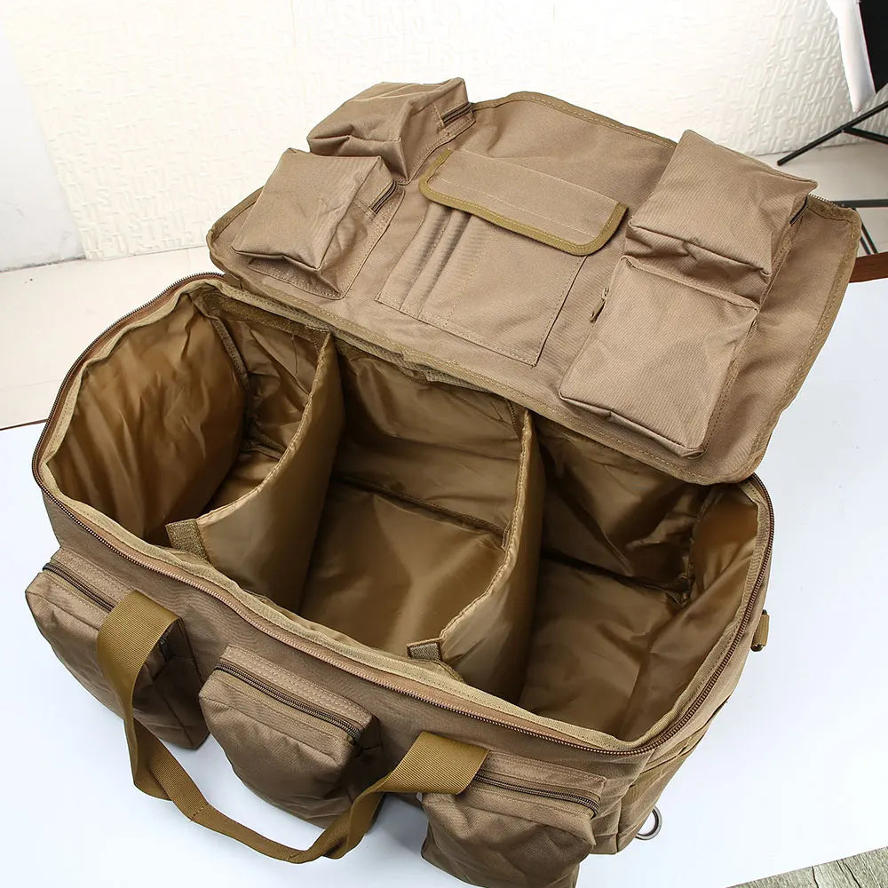 55L Luggage Duffel Bag Camping Backpack