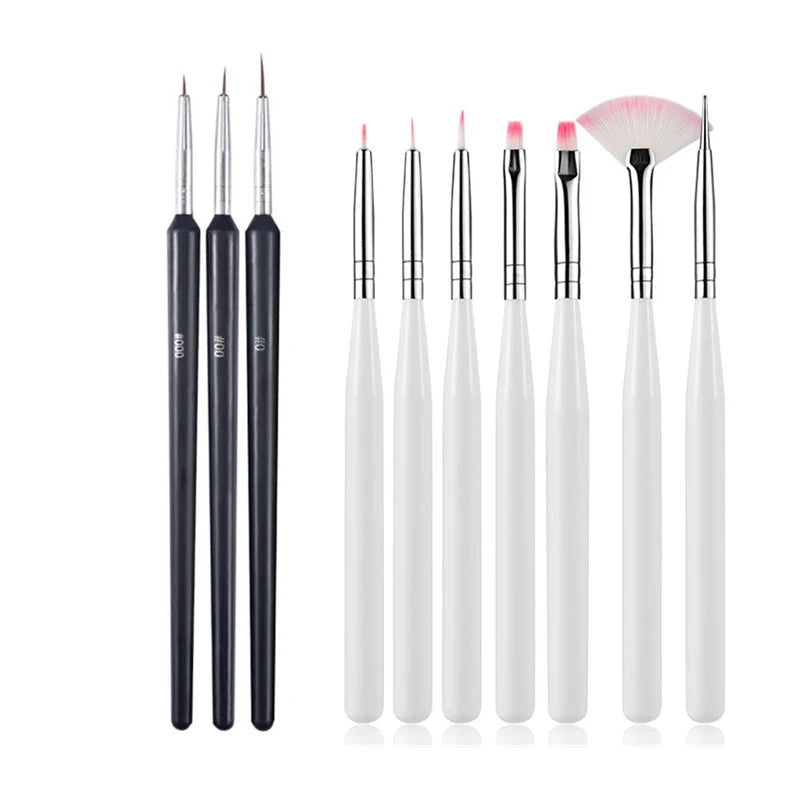 Nail brush Design Tip Pen Builder