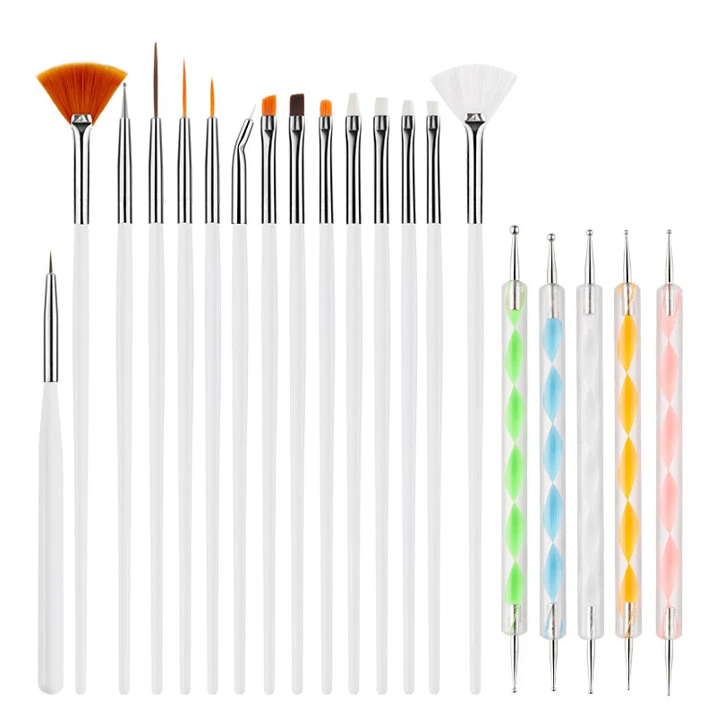 Nail brush Design Tip Pen Builder