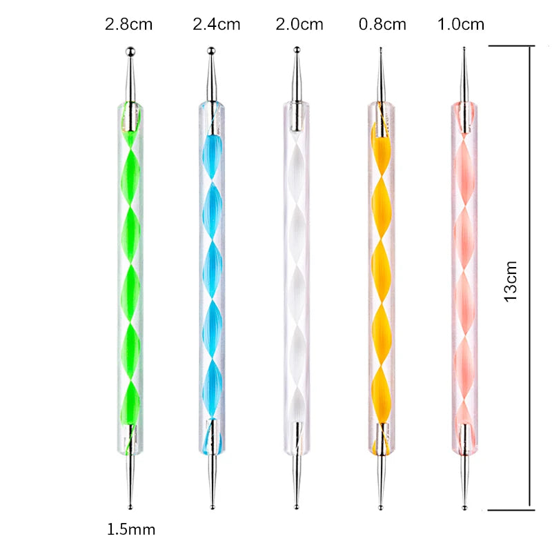 Nail brush Design Tip Pen Builder