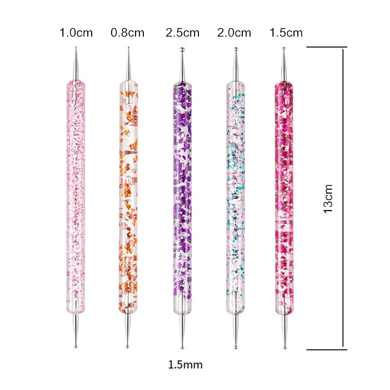 Nail brush Design Tip Pen Builder