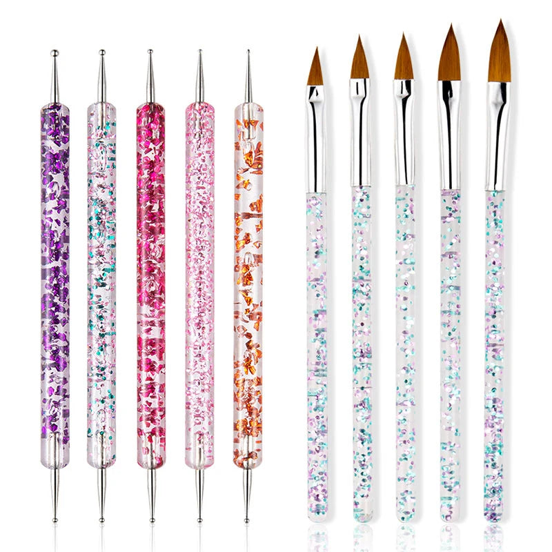 Nail brush Design Tip Pen Builder