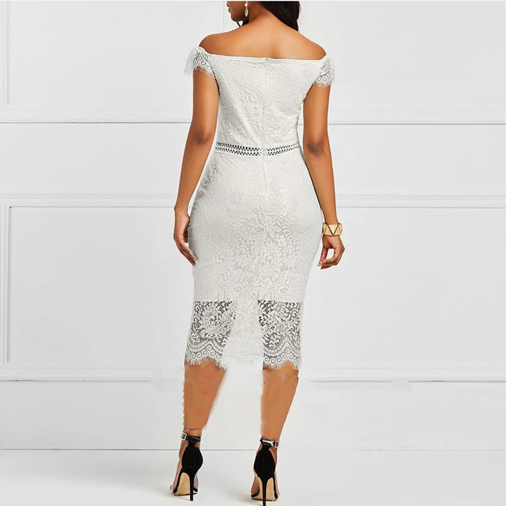 Women Lace Bodycon Dress
