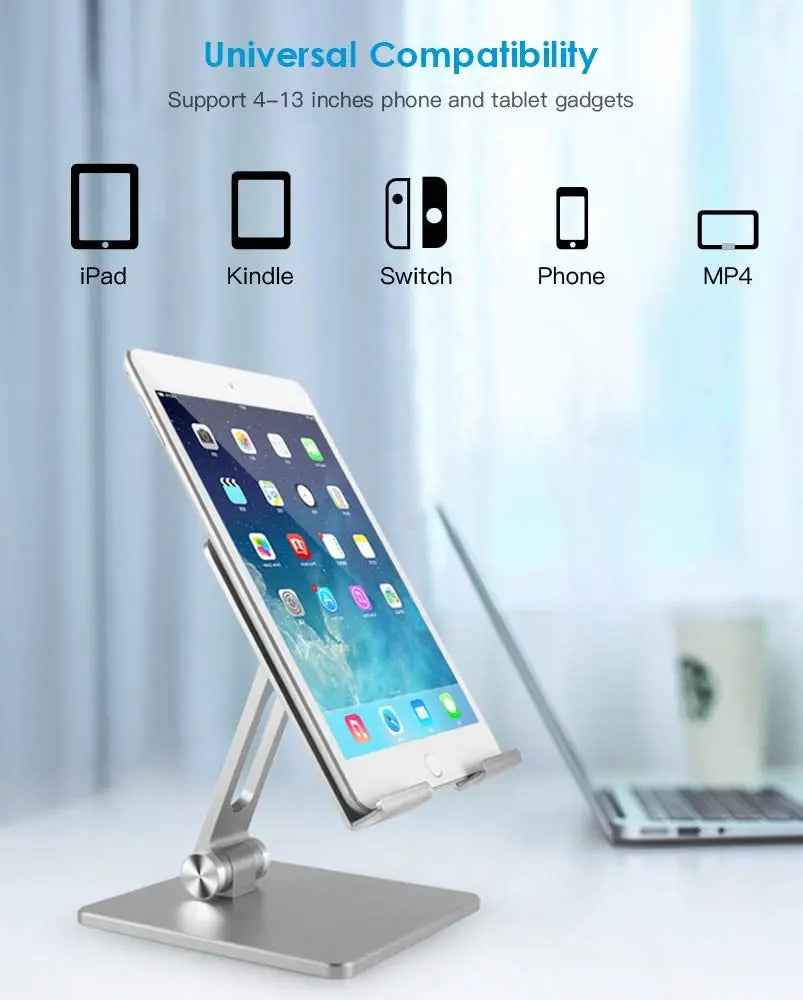 Aluminium Alloy Tablet Desk Portable Metal Holder