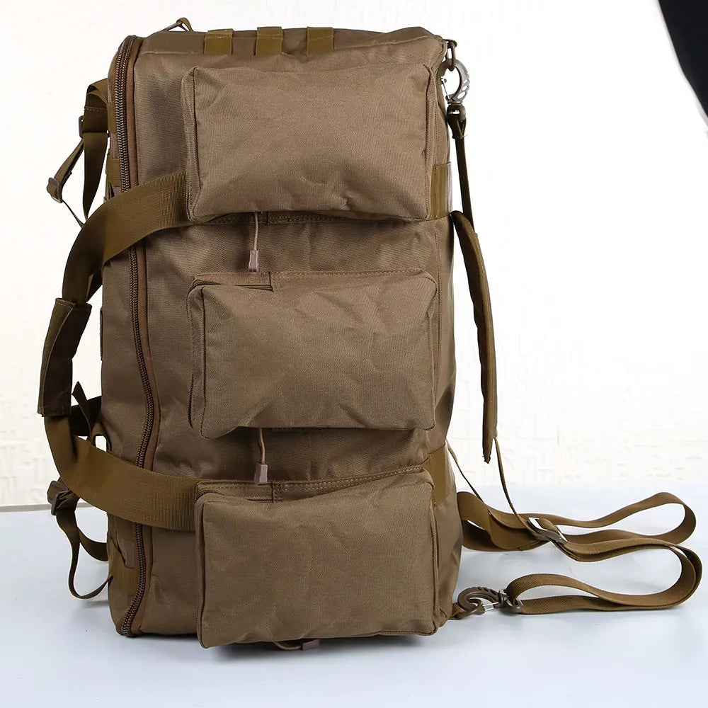 55L Luggage Duffel Bag Camping Backpack