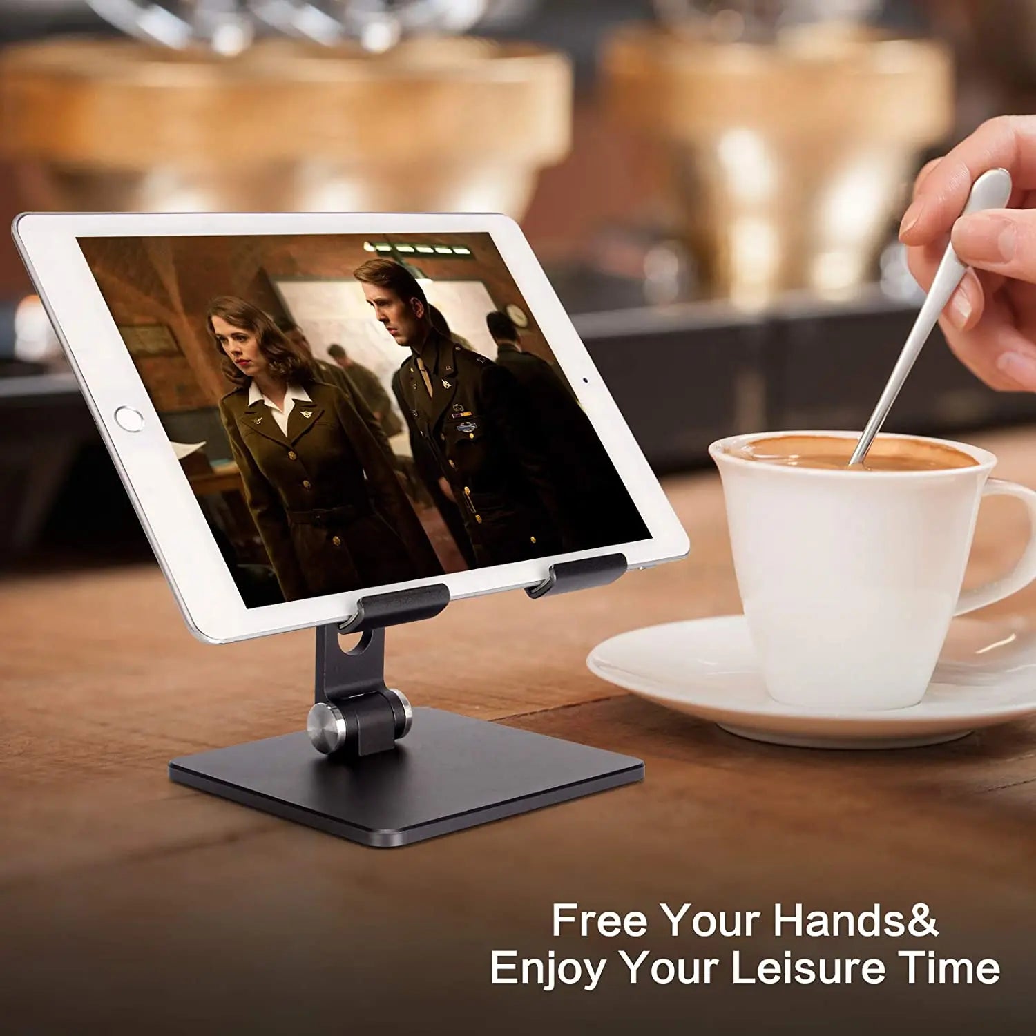 Aluminium Alloy Tablet Desk Portable Metal Holder