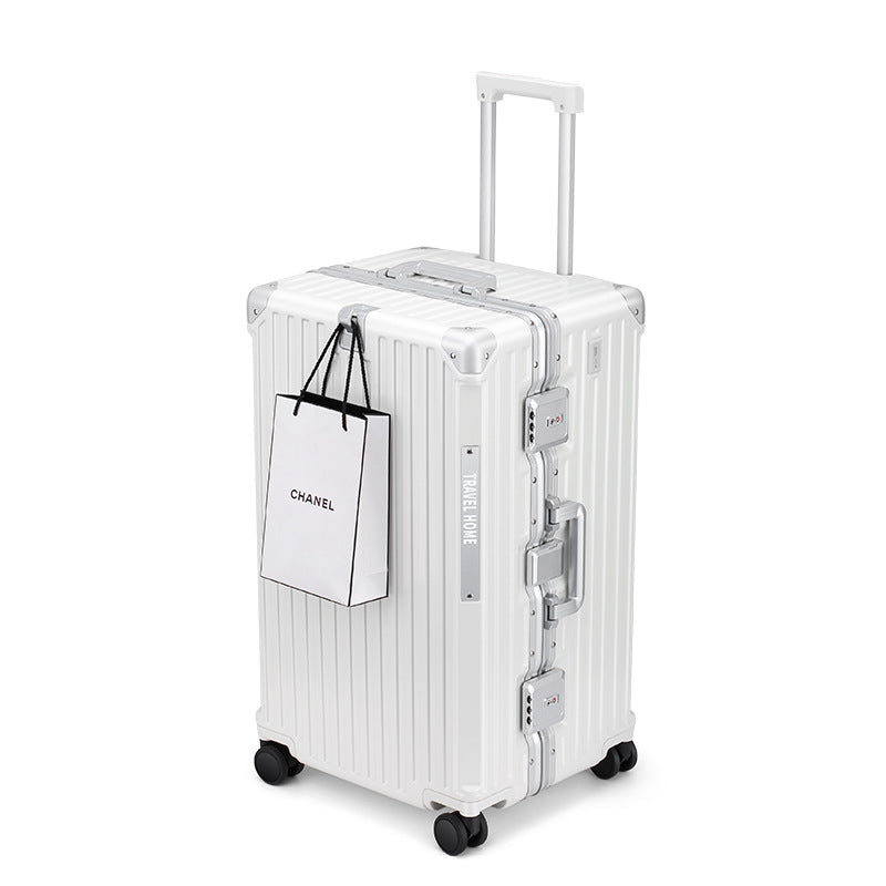 Large Capacity Aluminum Frame Trolley Luggage