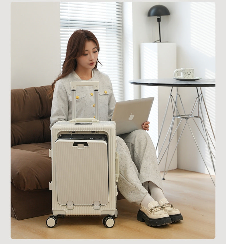 24Inch USB Charging Suitcase