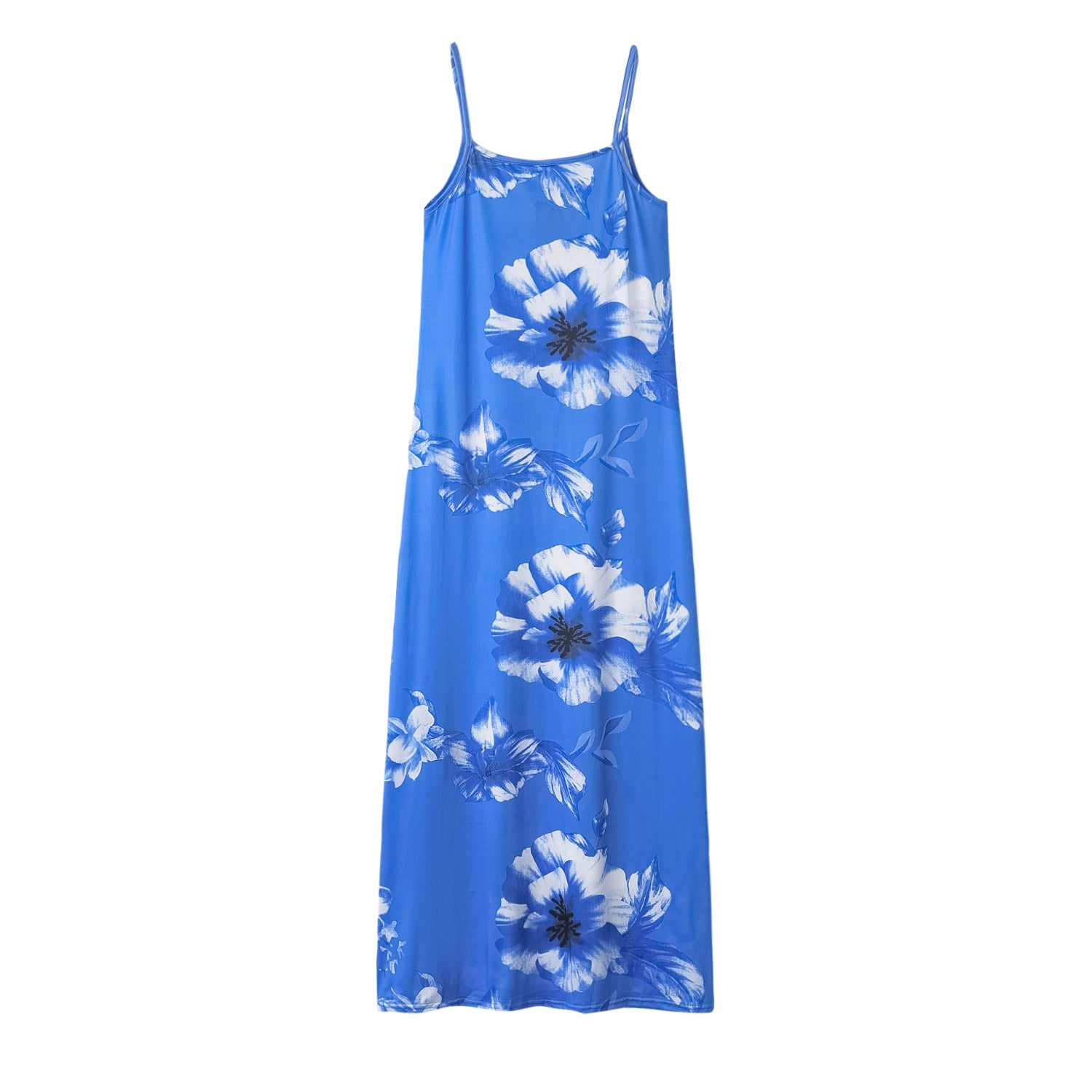 Hot Summer AmazoneBayNew Women's Clothing Sexy Low Cut Printed Floral Strap Dress