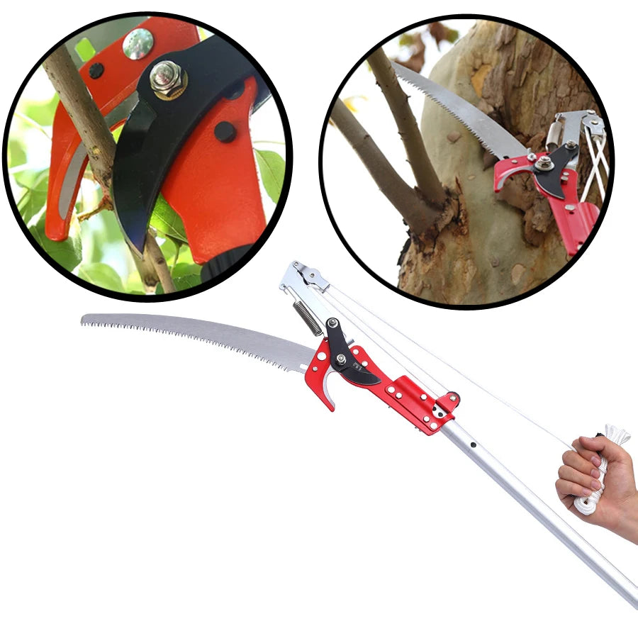 High Altitude Pulley Pruning Scissors