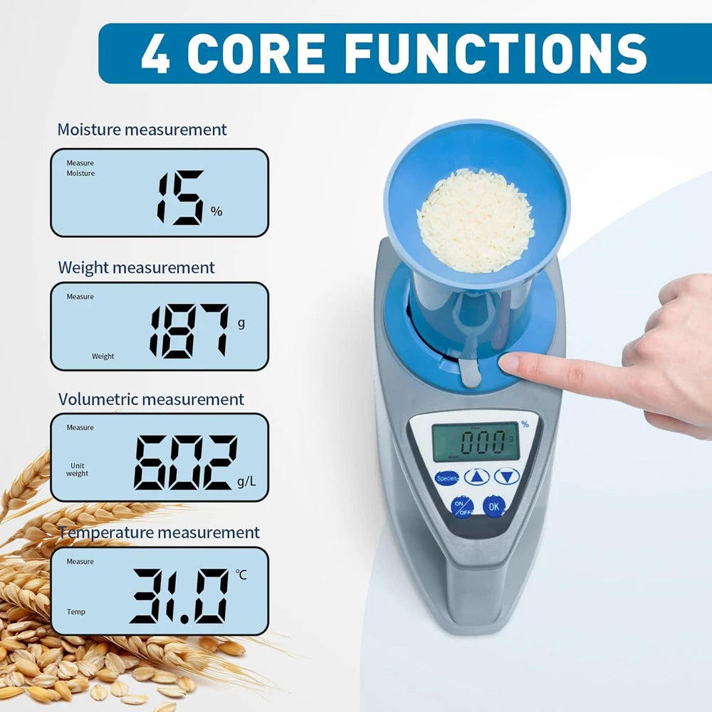 High Precision LDS-1G Automatic Digital Grain Moisture Tester