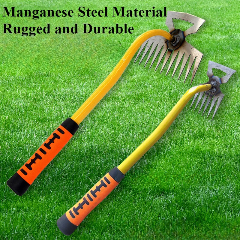 4/11 Tooth Manual Excavator Grass Pot Soil Weeding Tool