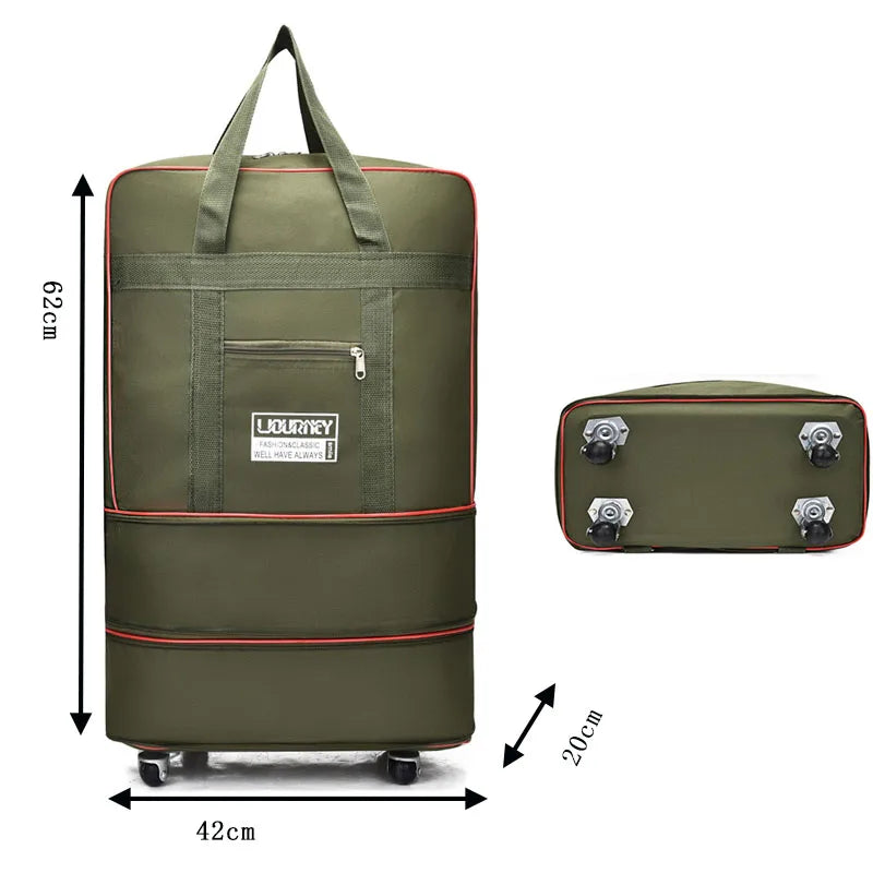 Folding travel bag
